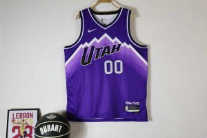 NBA 00 Clarkson Jazz 23-24 city Maillot imprimé